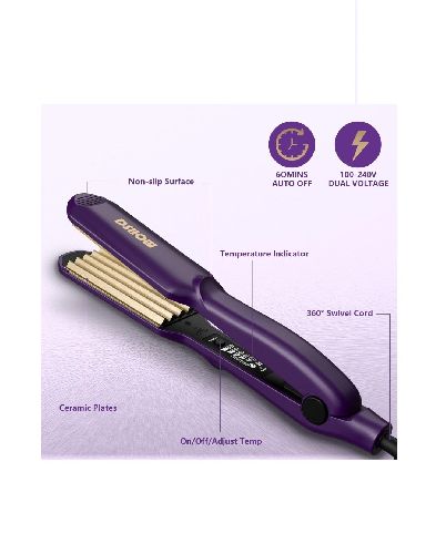 اتو و حالت دهنده مو دستگاه فر کننده مو فاقد جنسیت DSHOW