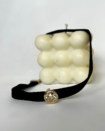 گردنبند چوکر تک نگین زنانه Tosh