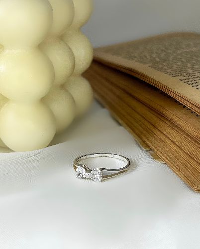 انگشتر نقره پاپیونی زنانه Freebrand