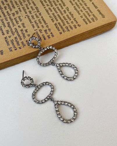 گوشواره فول نگین مجلسی زنانه parfois