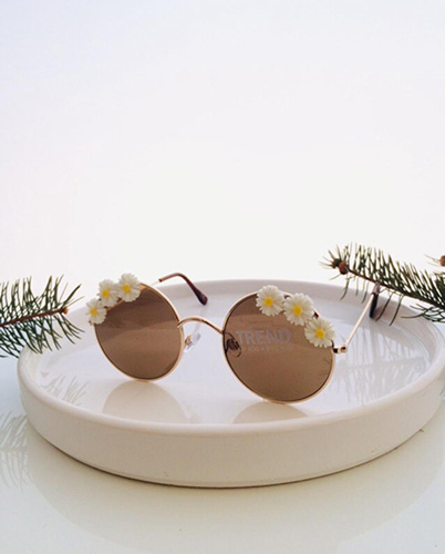 عینک گرد زنانه Six