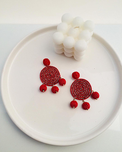 گوشواره میخی زنانه Tosh