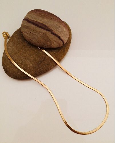 گردنبند مارى (زنجير هرينگبون) زنانه Tosh