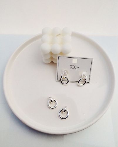 گوشواره حلقه اى زنانه Tosh