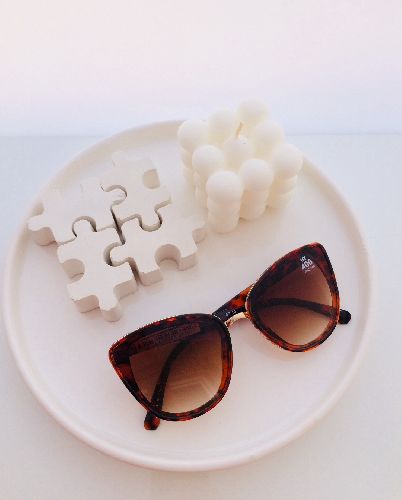 عینک پروانه ای پلنگی زنانه Accessories