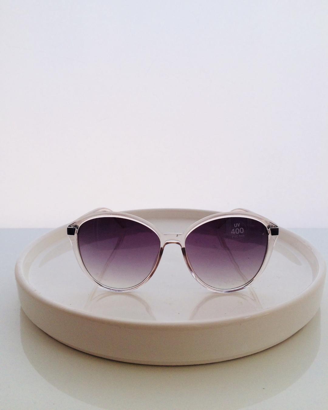 عینک گرد نیم پروانه ای زنانه Six