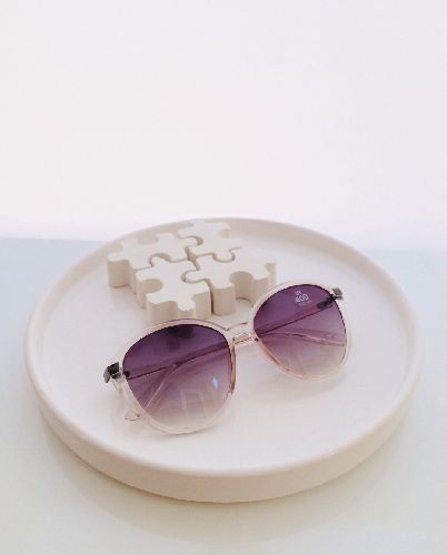 عینک گرد نیم پروانه ای زنانه Six