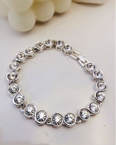 دست بند فول نگين زنانه Tosh