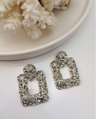 گوشواره مجلسى فول نگين زنانه Tosh