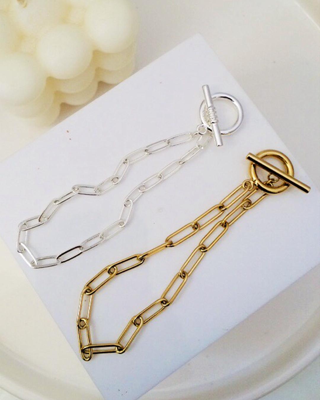 دست بند كارتير قفل T زنانه Tosh