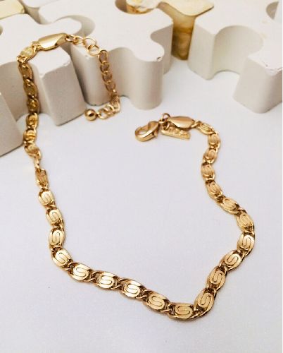 پا بند زنجيرى جديد زنانه Tosh Free طلایی