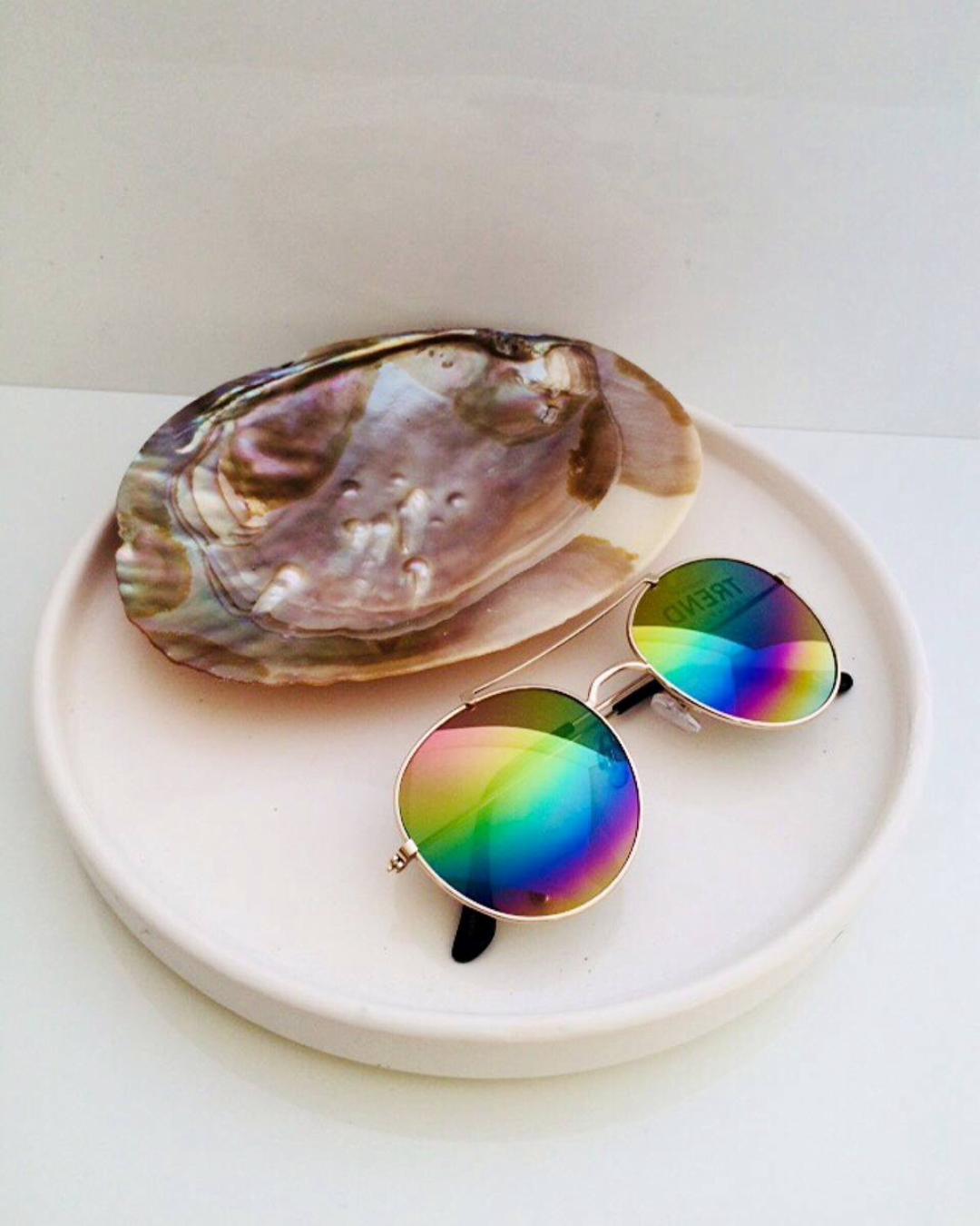 عینک گرد آینه ای زنانه Accessories