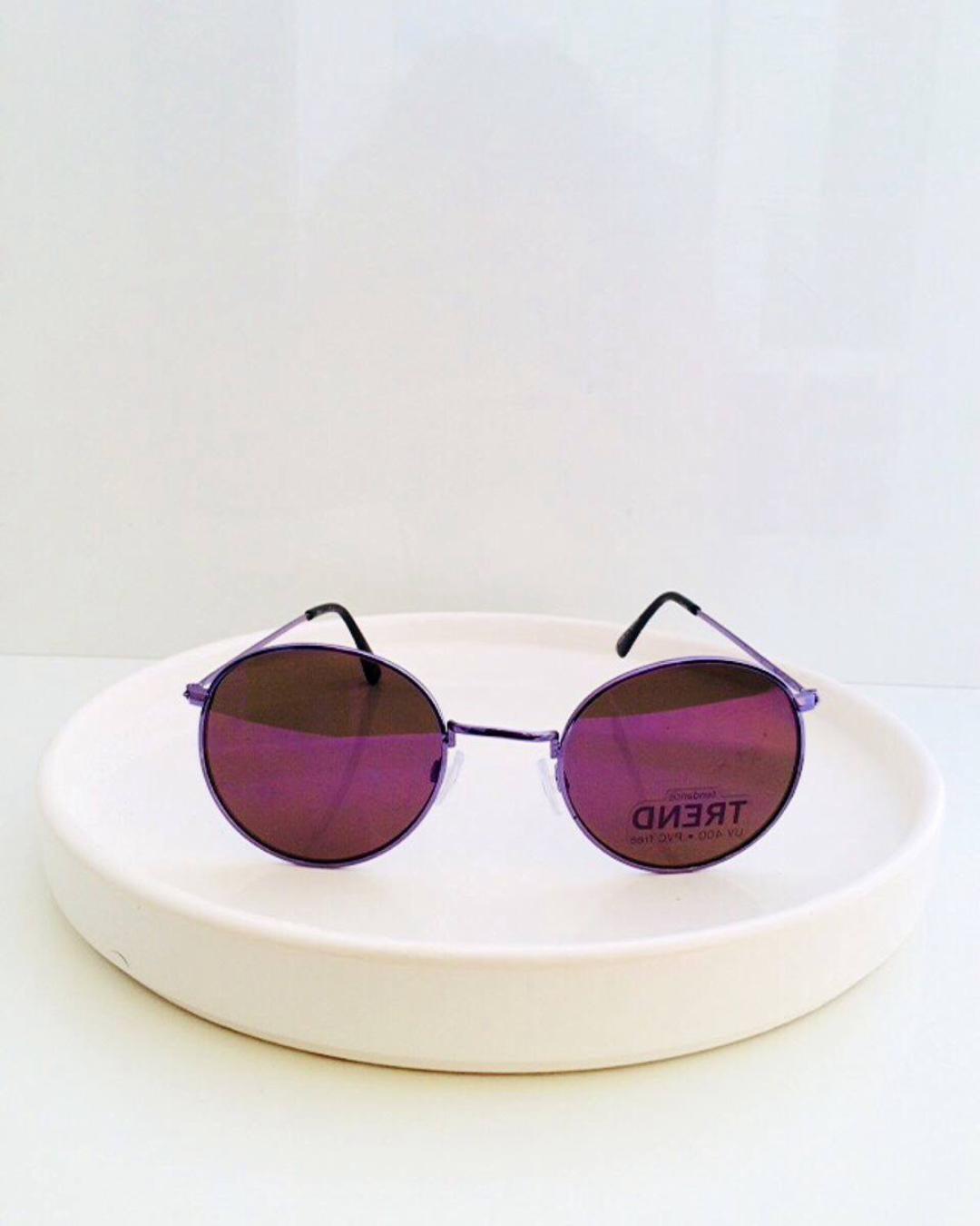 عینک گرد آینه ای زنانه Six