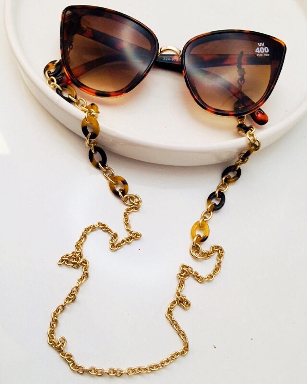 بند عینک تركيبى زنجير و ابنباتى زنانه Accessories