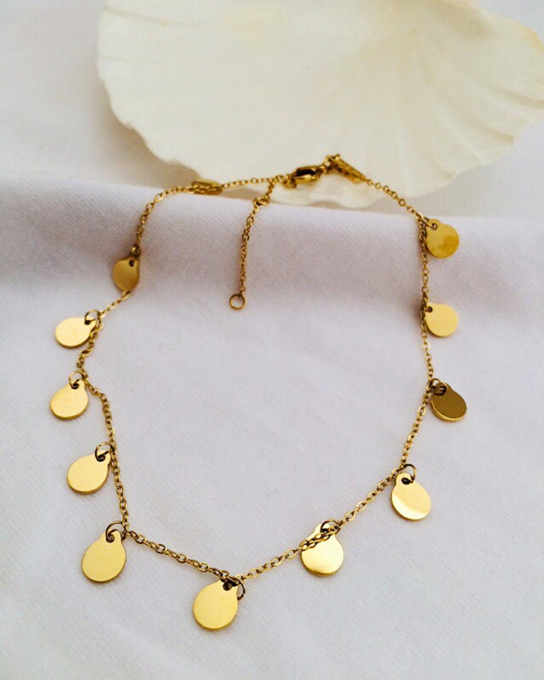 پا بند اويز سكه اى زنانه Tosh