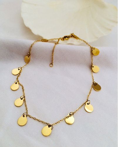 پا بند اويز سكه اى زنانه Tosh