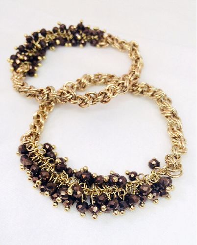 دست بند كشى كريستالى زنانه Tosh