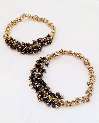 دست بند كشى كريستالى زنانه Tosh