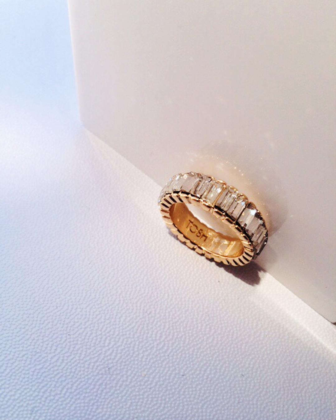 انگشتر ابديت فول كريستال زنانه Tosh