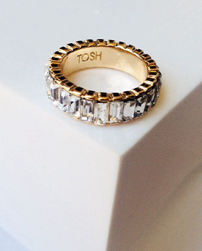 انگشتر ابديت فول كريستال زنانه Tosh