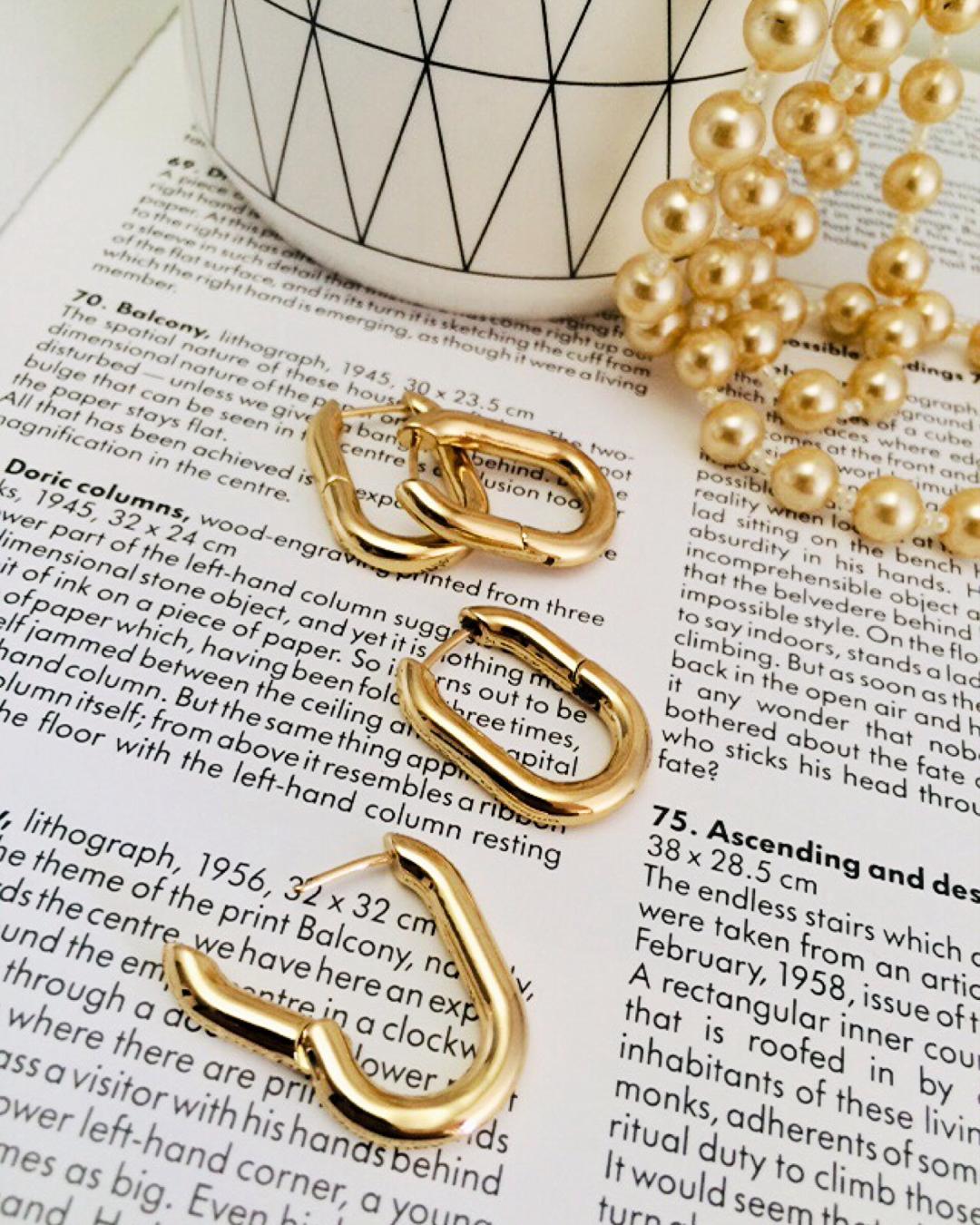 گوشواره ترند U زنانه Tosh