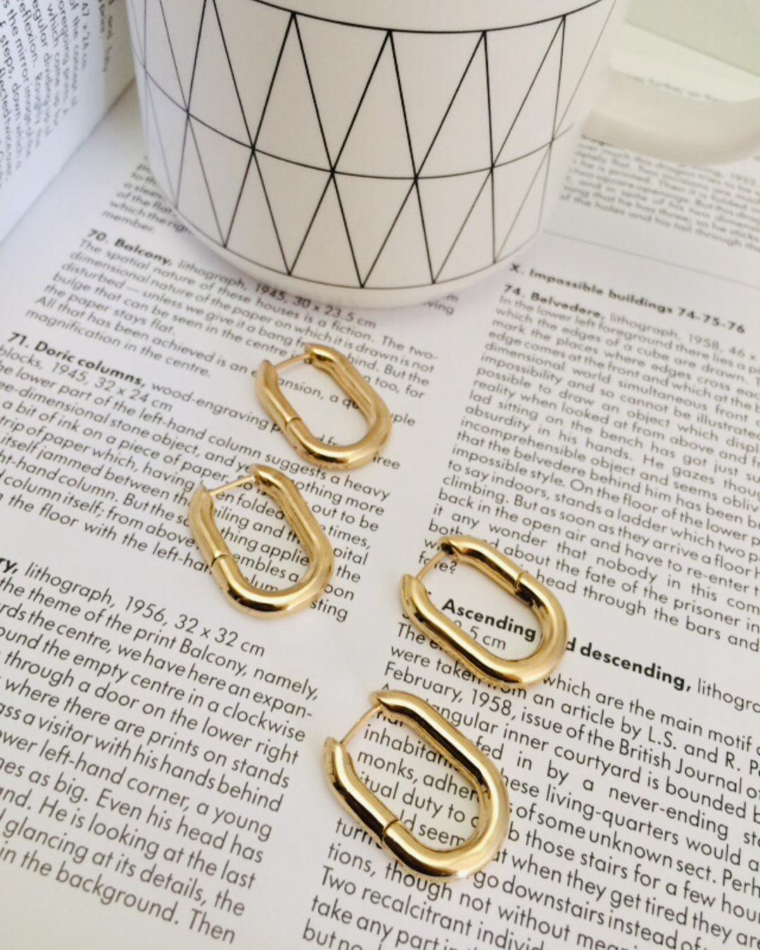 گوشواره ترند U زنانه Tosh