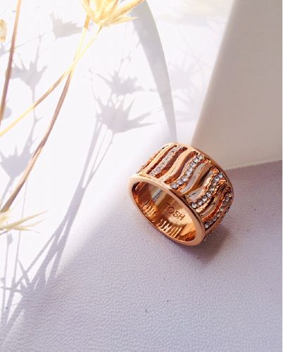 انگشتر رينگ پهن زنانه Tosh