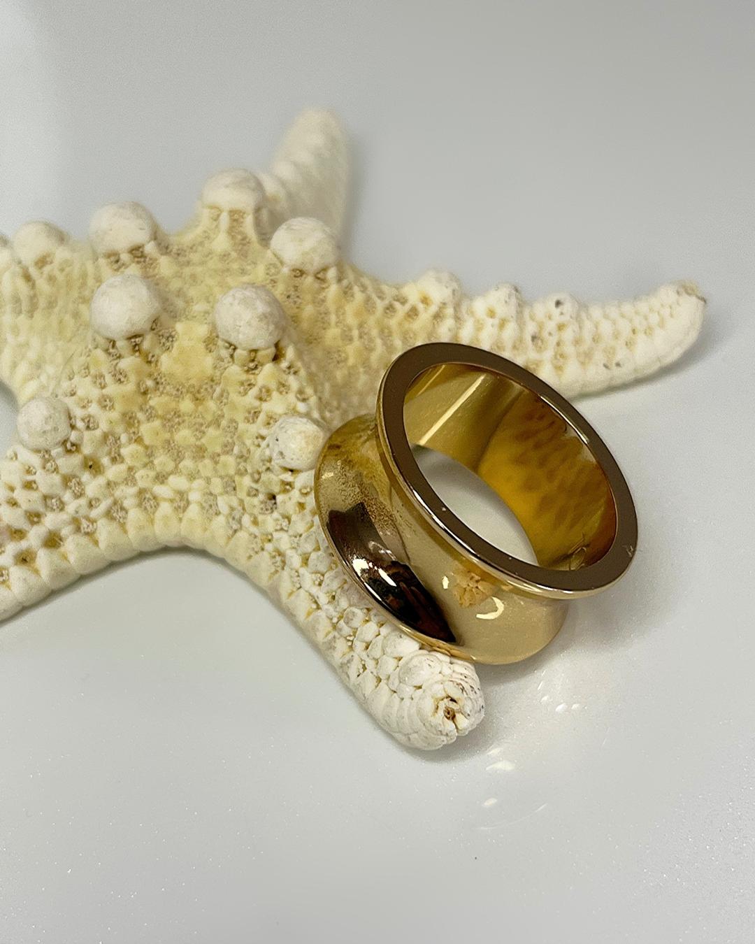 انگشتر رینگ پهن زنانه Tosh