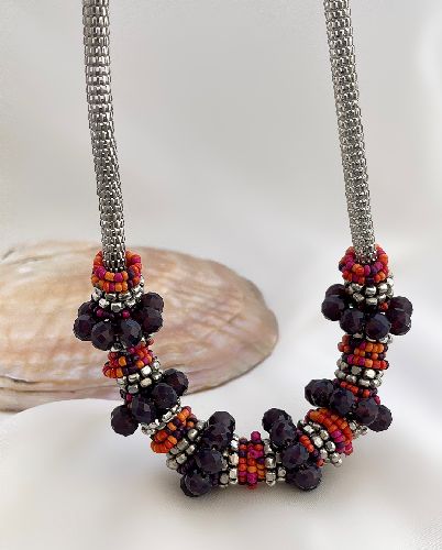 گردنبند ماری پهن ترکیبی زنانه Parfois