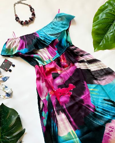 پیراهن ساحلی هاوایی زنانه Kenji