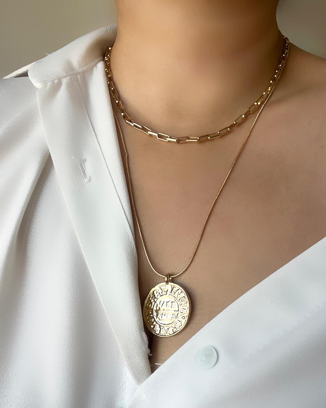 گردنبند 2 لاین زنانه Parfois