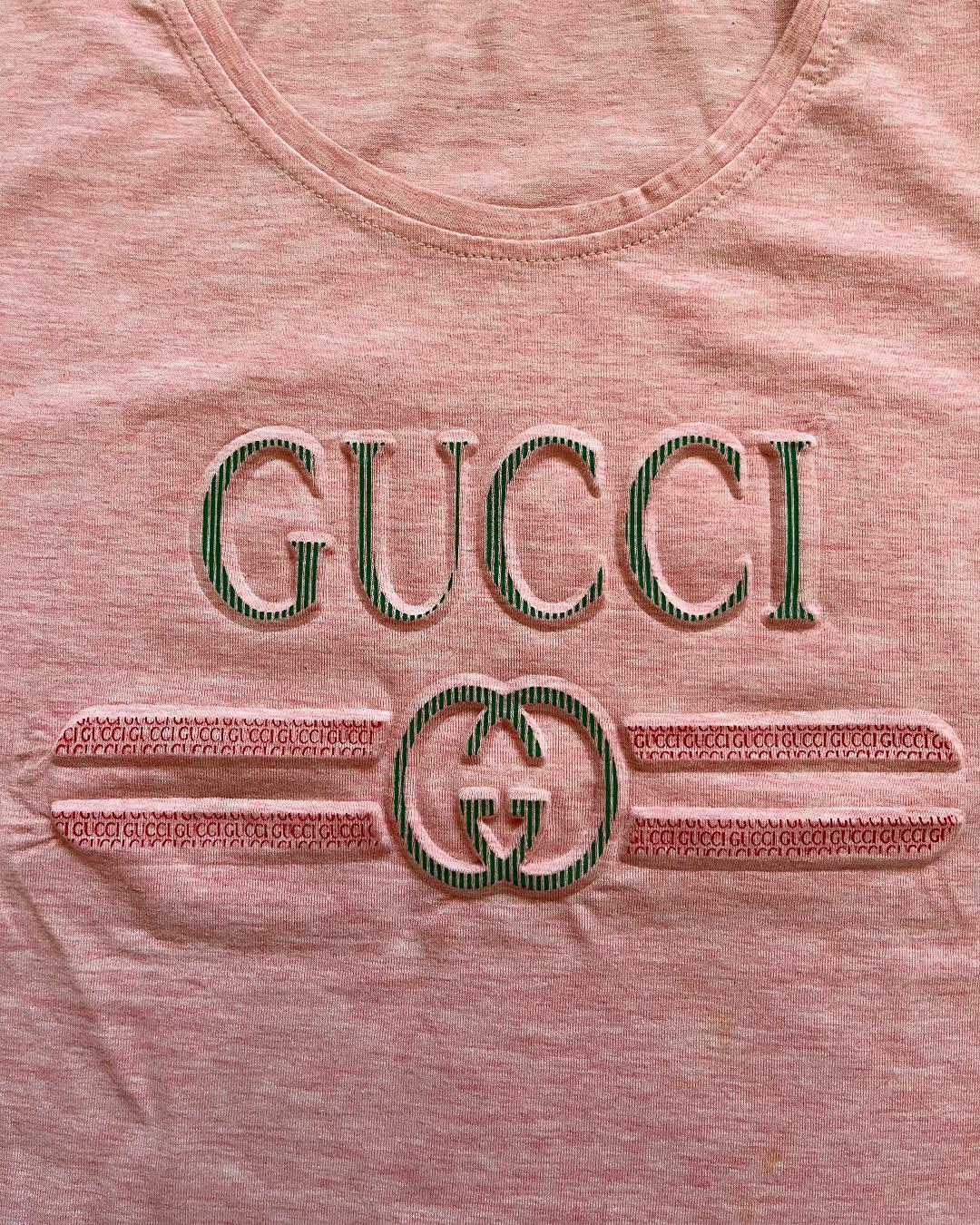 تیشرت یقه گرد زنانه Gucci