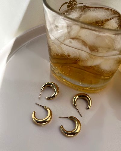 گوشواره ماه زنانه Tosh