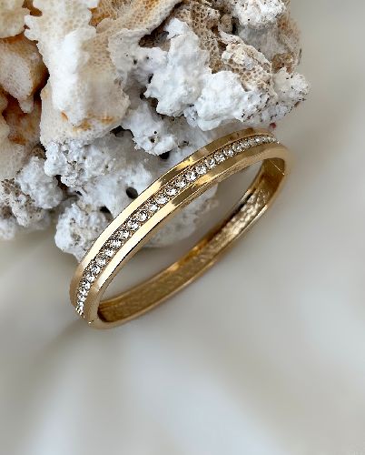 دست بند بنگل فول نگین زنانه Tosh