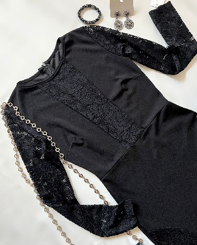 پیراهن مجلسی زنانه Fashion XS-36 سیاه