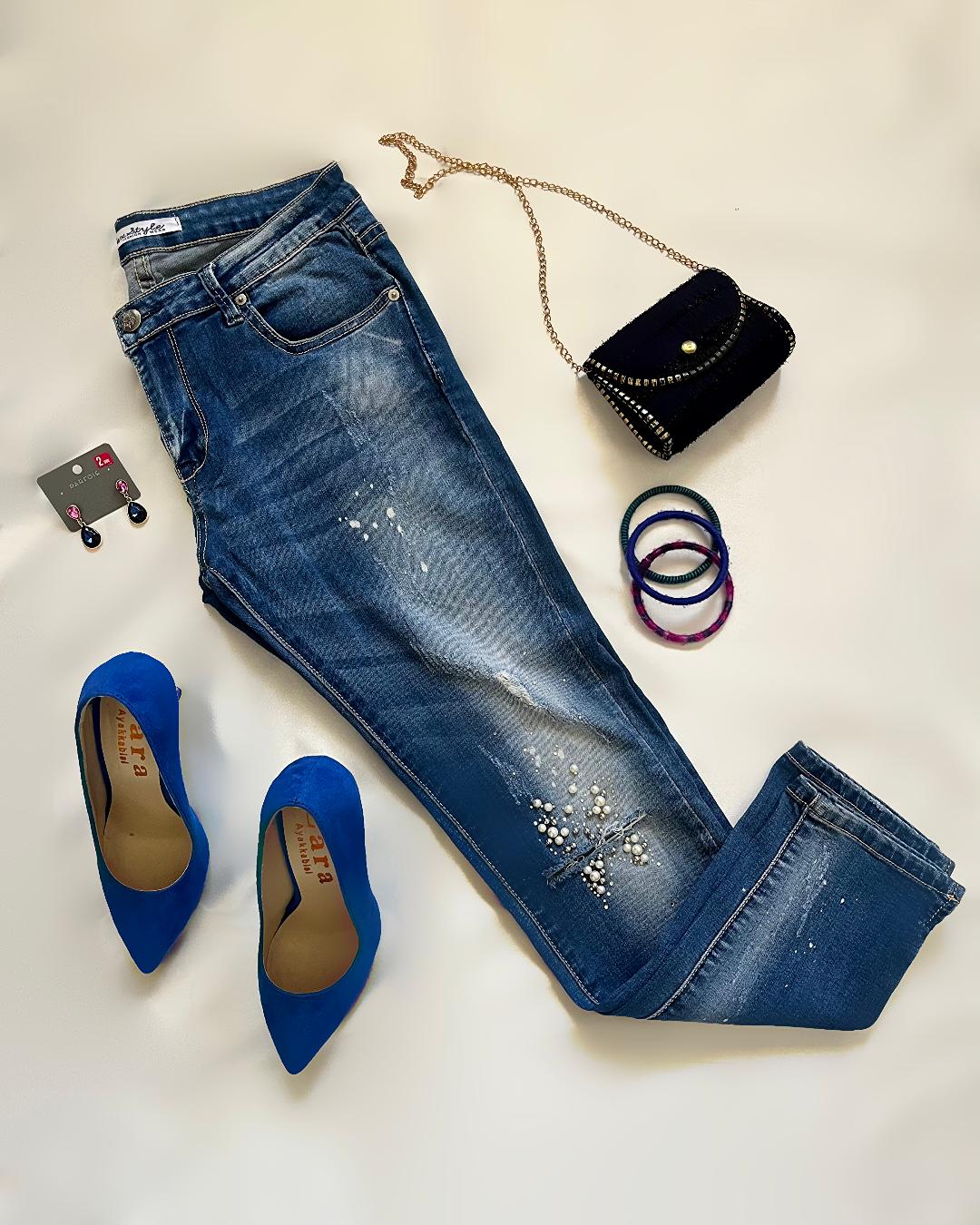 شلوار جین زاپدار زنانه Fashion wear