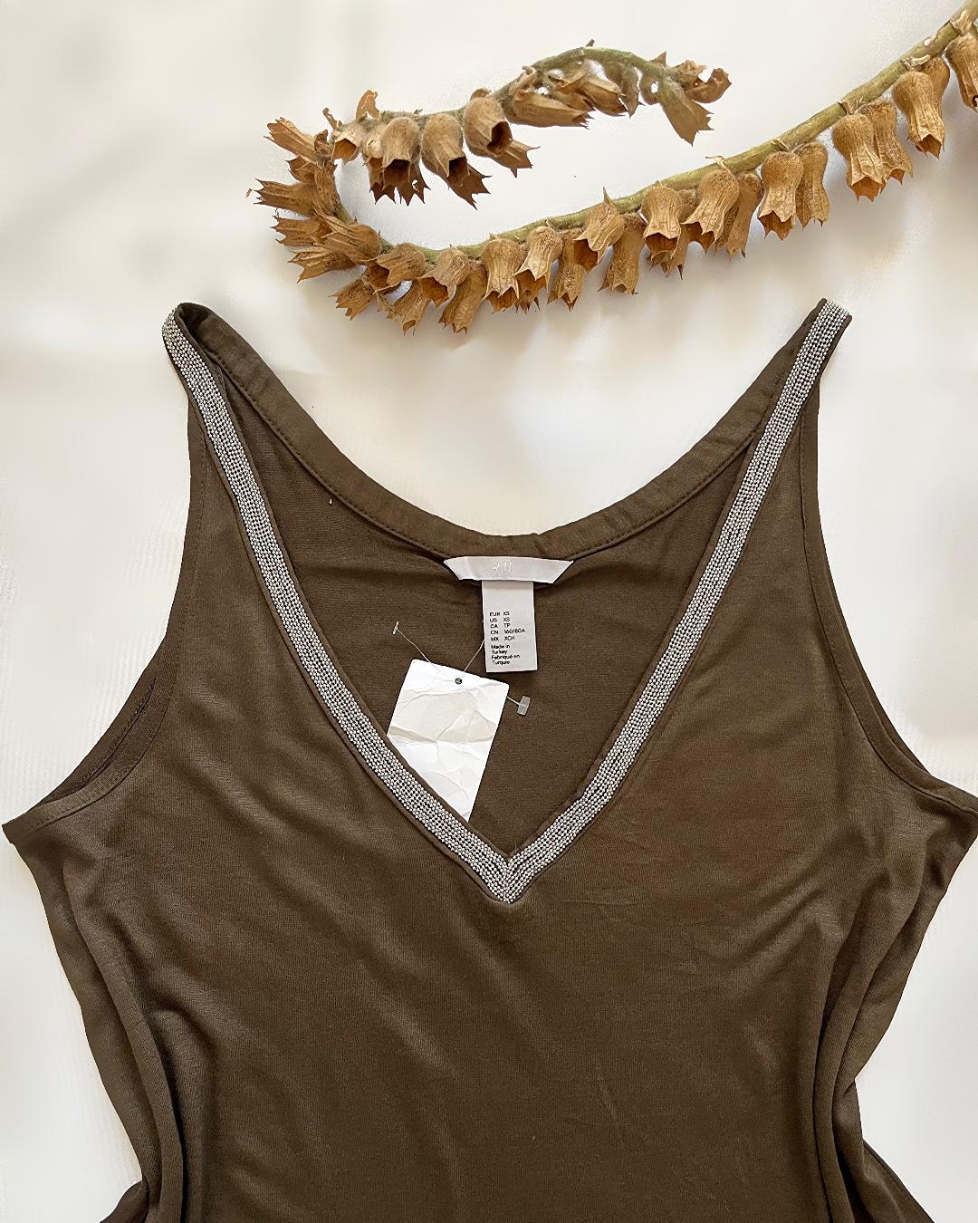 تاپ رکابی زنانه H&M