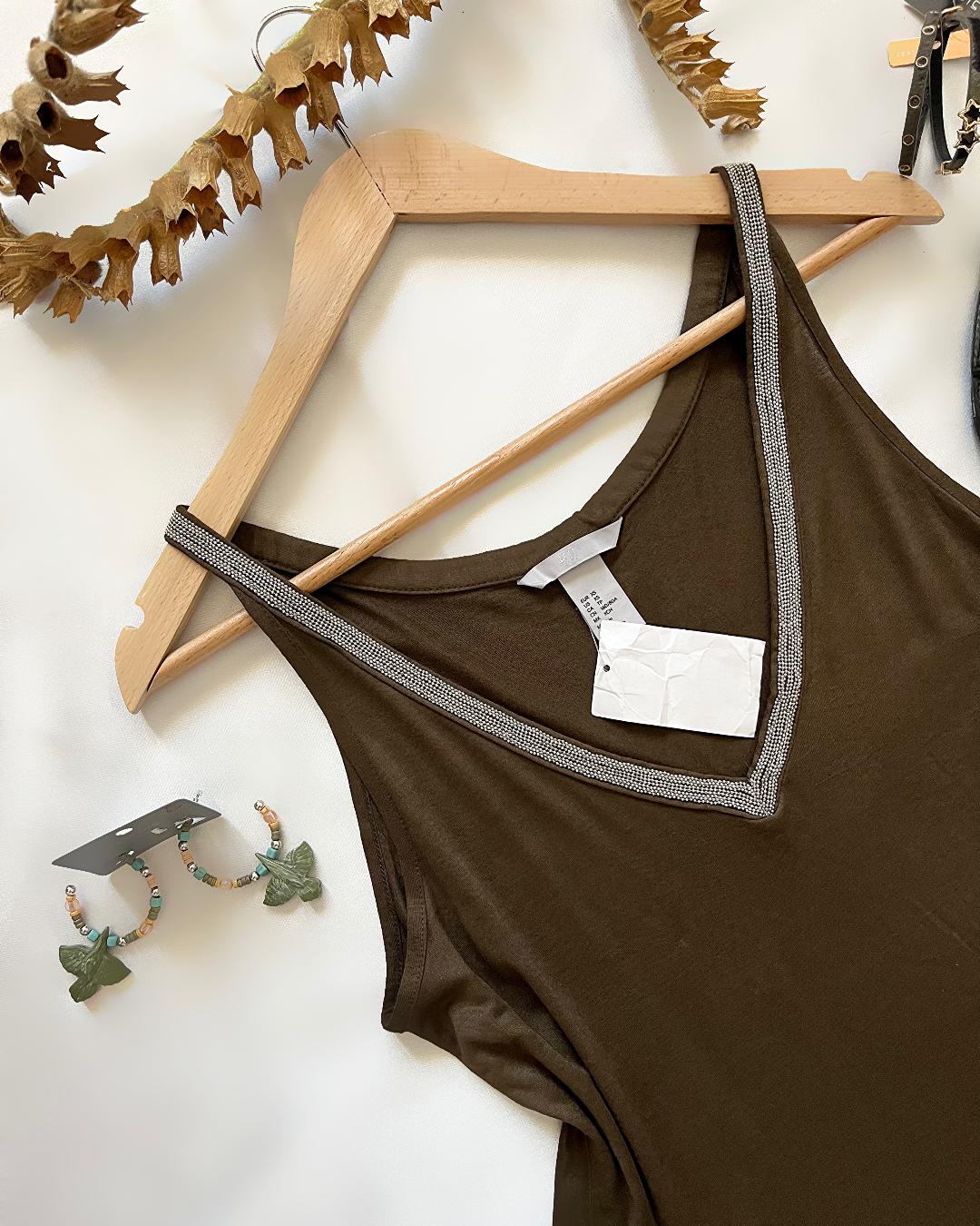 تاپ رکابی زنانه H&M