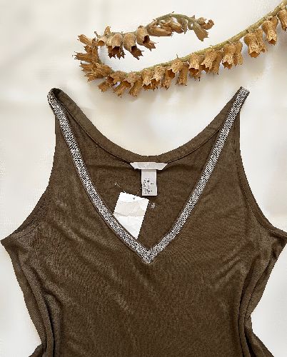 تاپ رکابی زنانه H&M