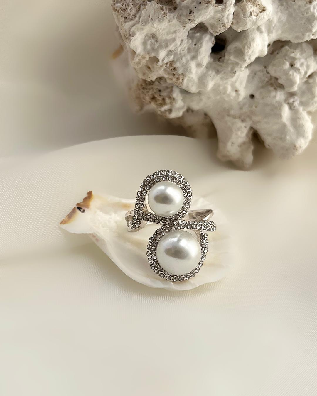 انگشتر مرواریدی زنانه Tosh