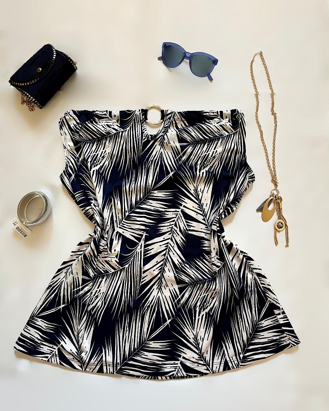 تاپ یقه دو حالته زنانه N. W. D