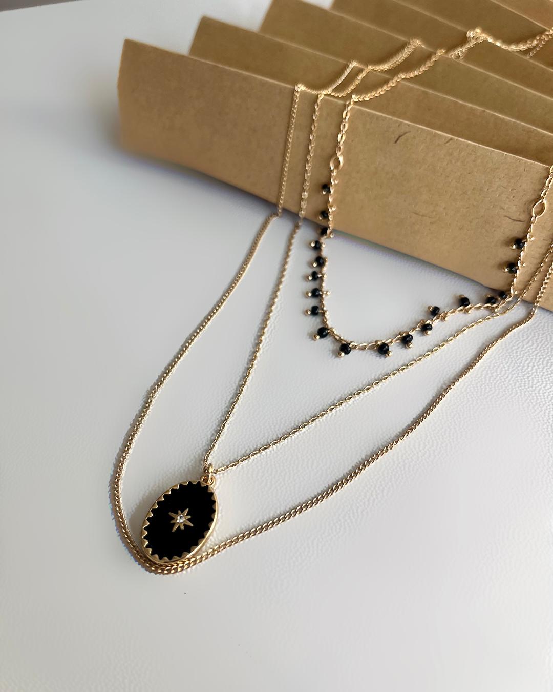 گردنبند رولباسی ۳ رج زنانه Accessories