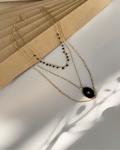 گردنبند رولباسی ۳ رج زنانه Accessories