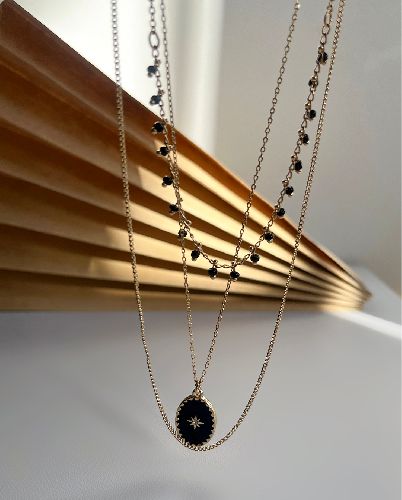 گردنبند رولباسی ۳ رج زنانه Accessories