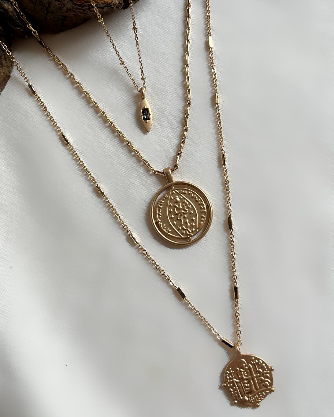 گردنبند ۳ لاین زنانه Parfois