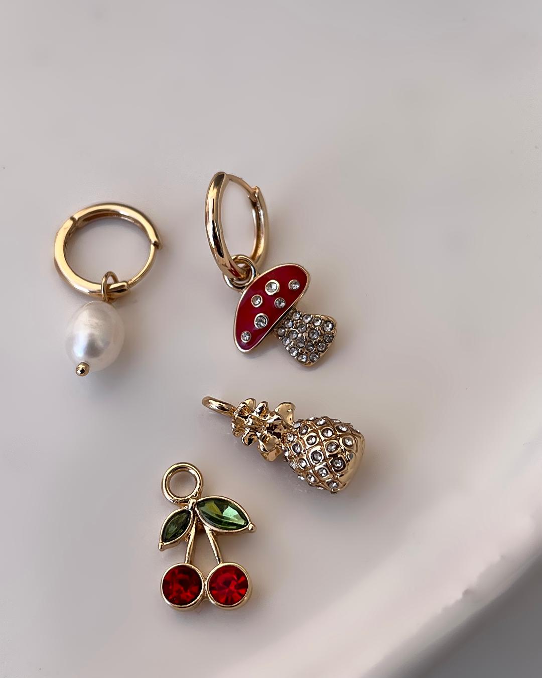 گوشواره ۴ اویز فانتزی زنانه Tosh