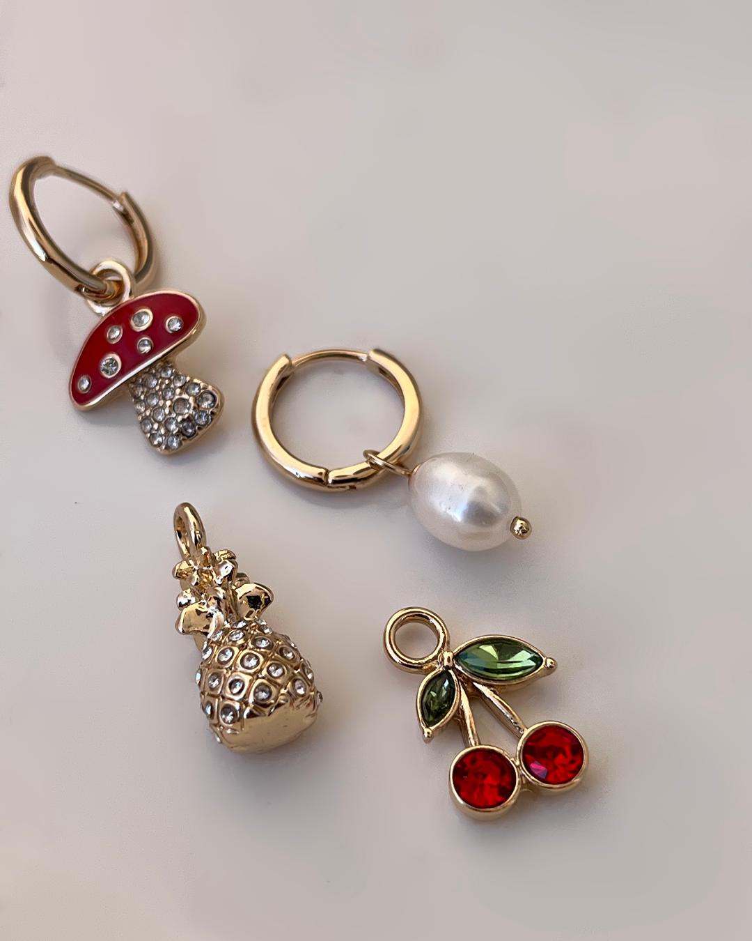 گوشواره ۴ اویز فانتزی زنانه Tosh