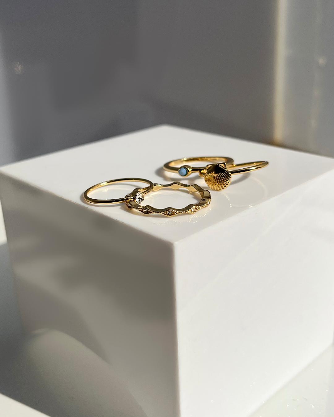 انگشتر پک ۴ عددی زنانه accessories