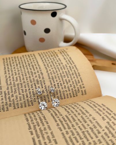 گوشواره دو تکه اویز از پشت زنانه Tosh