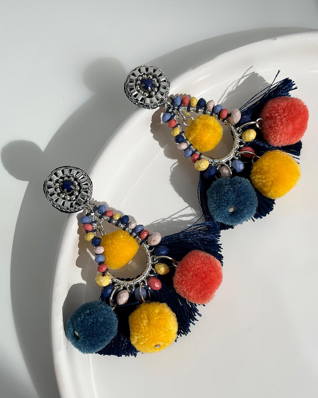 گوشواره ابریشمی و نمدی زنانه Parfois